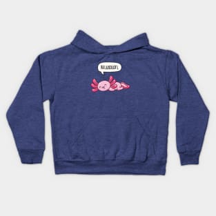 Relaxolotl Kids Hoodie